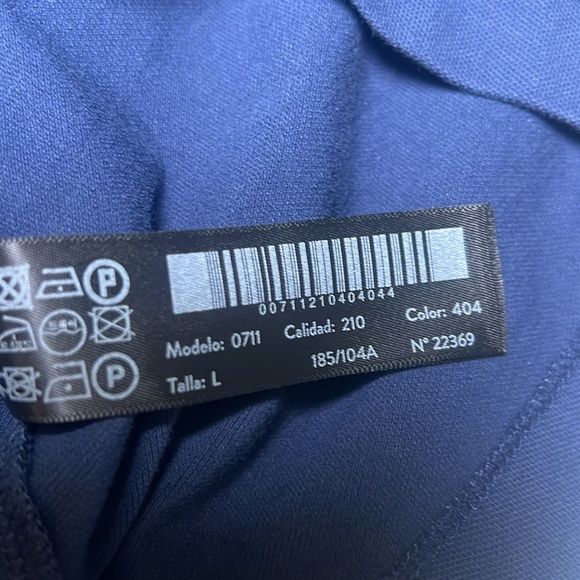 Massimo Dutti Men's Blue Polo Size Large - Picture 3 of 5